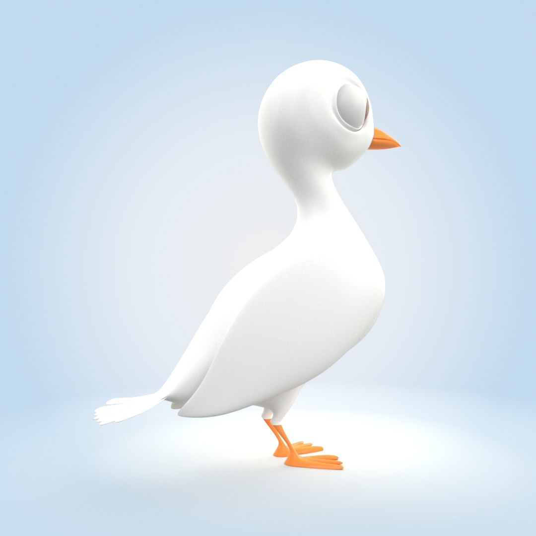 3D White Pigeon - TurboSquid 1950971