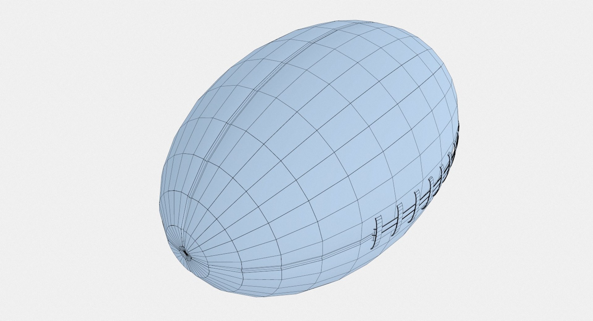 3D old american football - TurboSquid 1308112