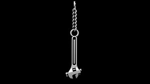 3D model Wrench key holder