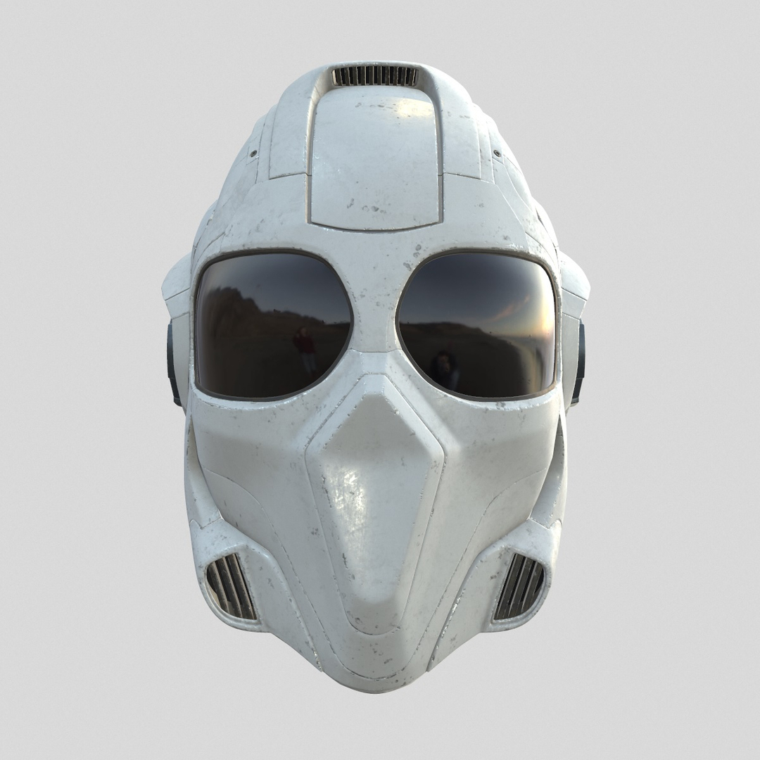 Cyborg recon helmet 3D model - TurboSquid 1516852