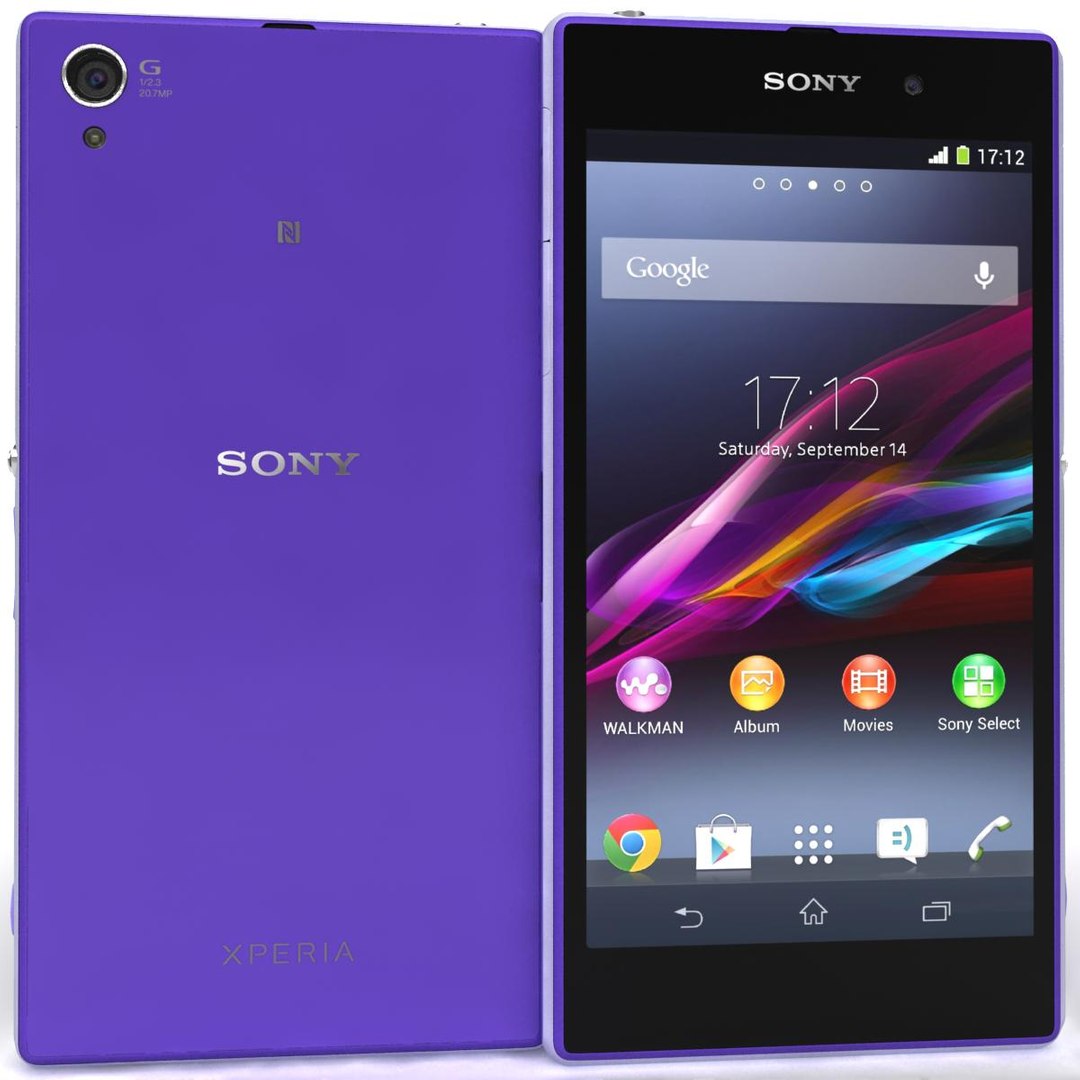 sony xperia z1 purple