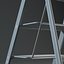 Vintage Usit Stepladder Chair 3-Step Version Set