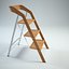 Vintage Usit Stepladder Chair 3-Step Version Set