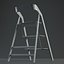 Vintage Usit Stepladder Chair 3-Step Version Set