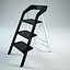 Vintage Usit Stepladder Chair 3-Step Version Set