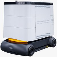 Airport Cargo Robot Vehicle Movus PBR