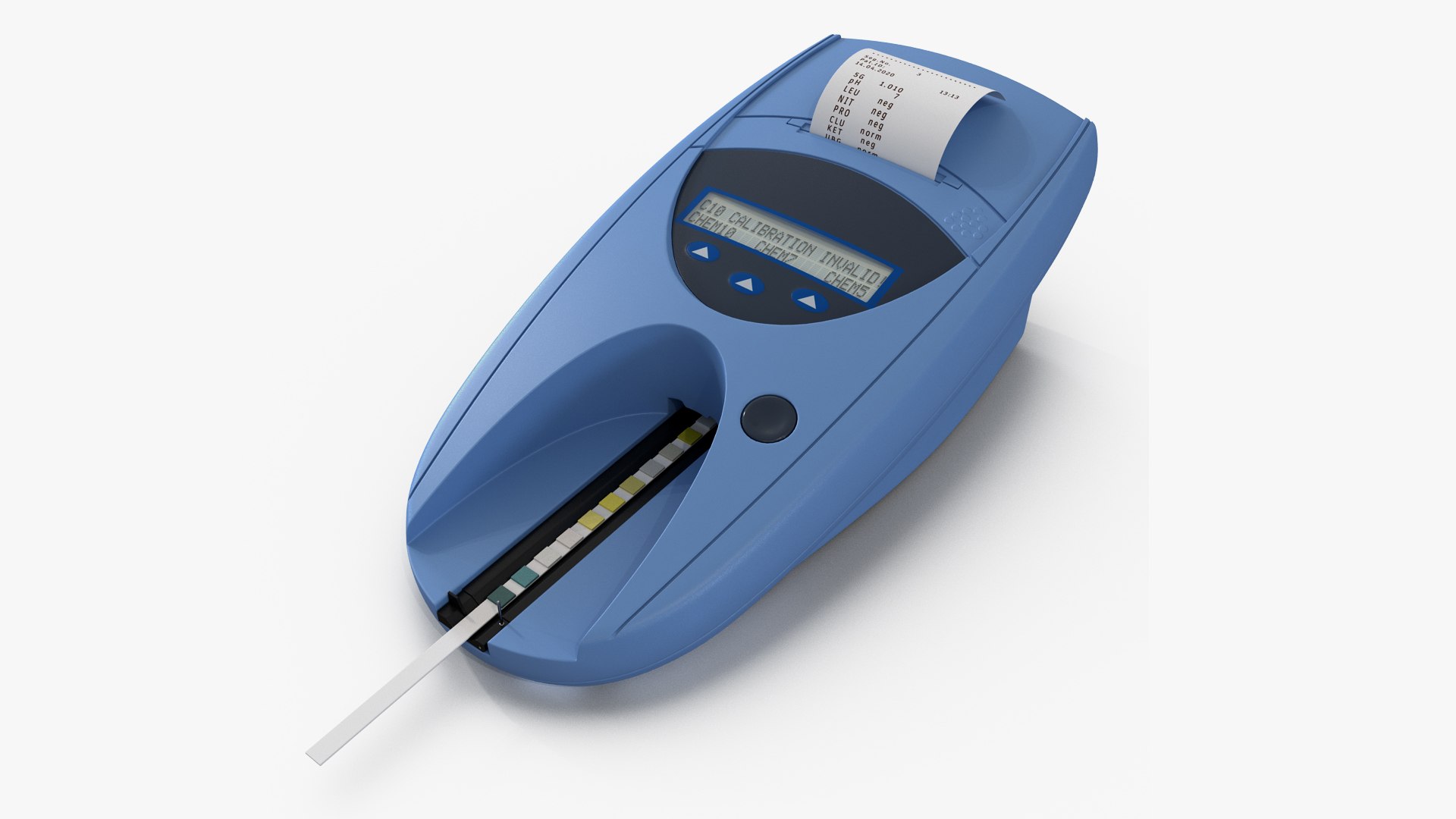 Small Semi Automated Urine Analyzer 3D model preview