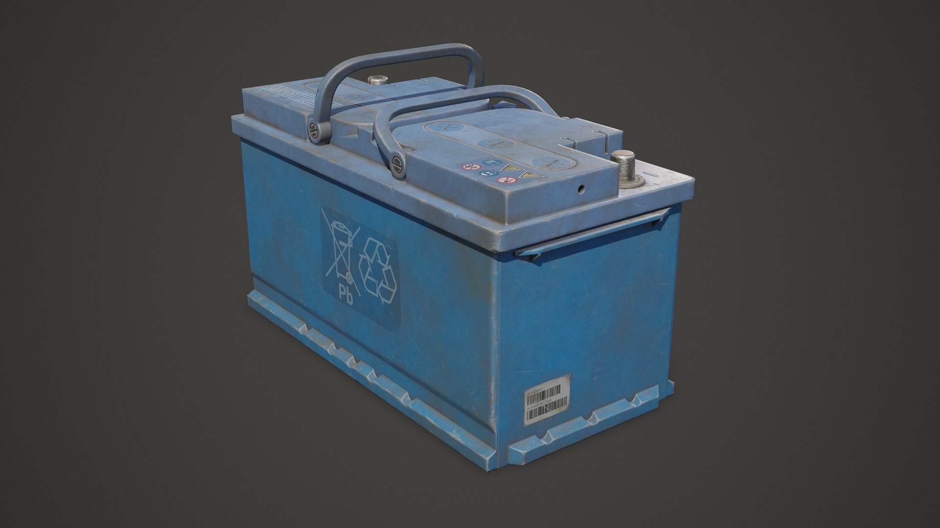Car Battery 100 6CT 12 Volt - PBR Game Ready Low-poly 3D https://p.turbosquid.com/ts-thumb/qv/E8sOki/DX/car_battery_100_6ct_20/jpg/1736776623/1920x1080/fit_q87/5816006a57508dbe62656bef18ff226c678e1e0e/car_battery_100_6ct_20.jpg