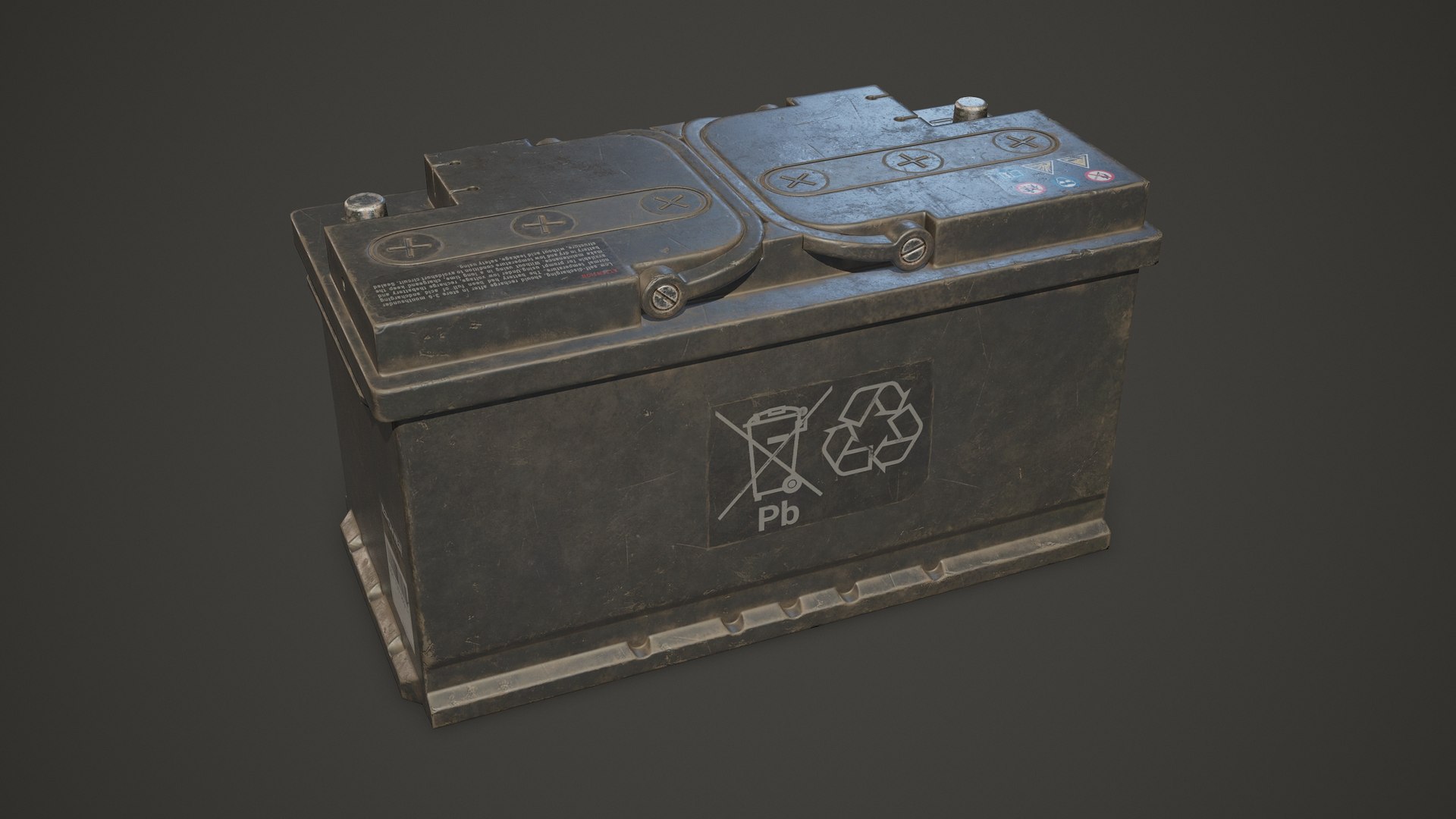 Car Battery 100 6CT 12 Volt - PBR Game Ready Low-poly 3D https://p.turbosquid.com/ts-thumb/qv/E8sOki/L5/car_battery_100_6ct_11/jpg/1736776533/1920x1080/fit_q87/01e6fb20b17c3c0940a3262a4eb36d3ad5e71fa9/car_battery_100_6ct_11.jpg
