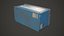 Автомобильный аккумулятор 100 6CT 12 Вольт - PBR Game Ready Low-poly