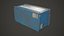 Автомобильный аккумулятор 100 6CT 12 Вольт - PBR Game Ready Low-poly