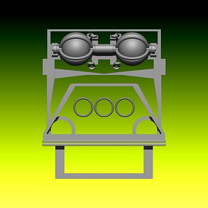 3D model Mecanismo ojos de titere 002 Puppet eye mechanism 002