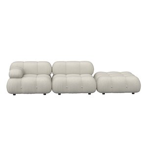 3D Belia Open End Sofa