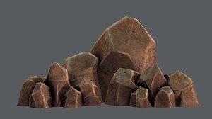 3D rocks v01
