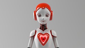 3D VALENTINE ROBOT
