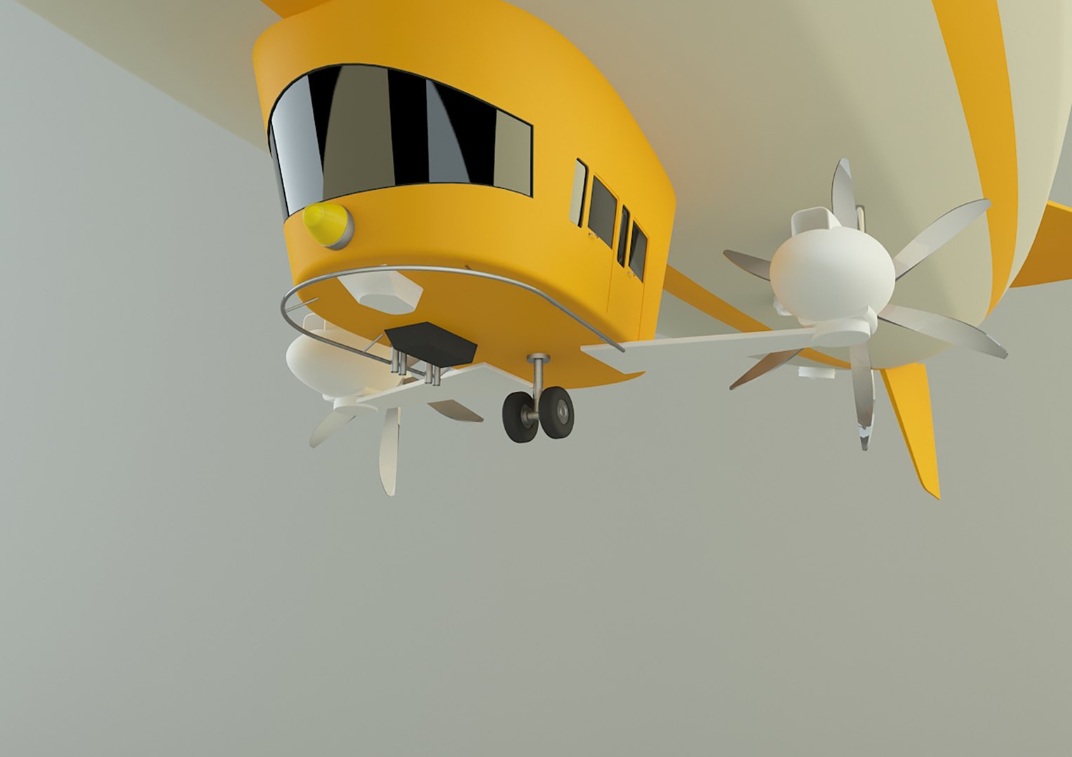 3D Zeppelin Model - TurboSquid 2070252