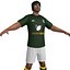 3d model rugby player