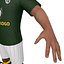 3d model rugby player