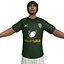 3d model rugby player