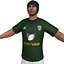 3d model rugby player