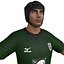 3d model rugby player