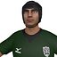 3d model rugby player