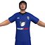 3d model rugby player