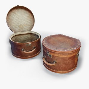 Vintage Suitcase 10 3D model