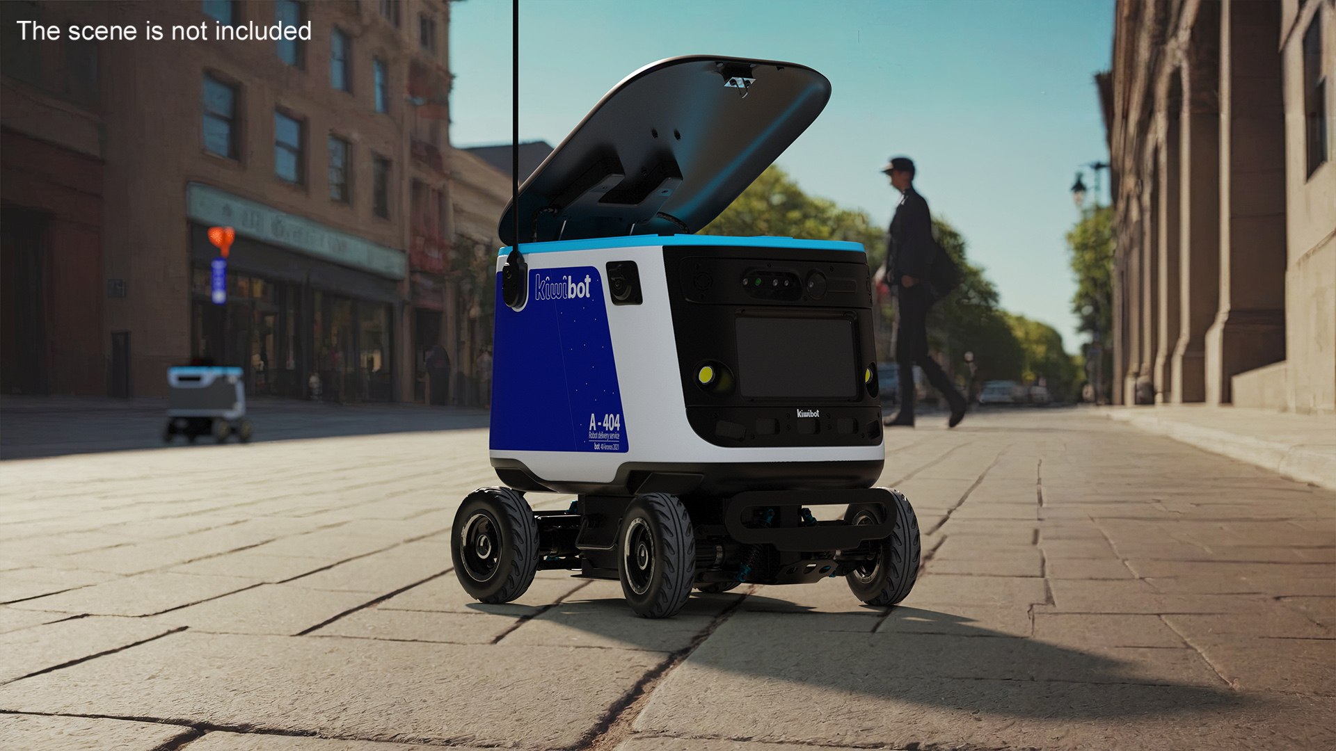 3D model Powered Off Delivery Robot Kiwibot Blue https://p.turbosquid.com/ts-thumb/qv/VdBfem/vY/poweredoffdeliveryrobotkiwibotblue3dmodel006/jpg/1721283899/1920x1080/fit_q87/4038f6ca93f540a10847fc59b199581a11228267/poweredoffdeliveryrobotkiwibotblue3dmodel006.jpg