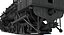 Steam Locomotive Train 3D Model