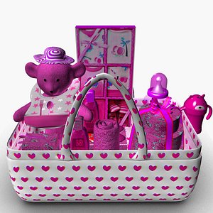3D pinky Baby Shower gifts
