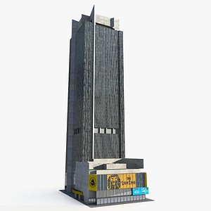 One Astor Plaza Low Poly 3D