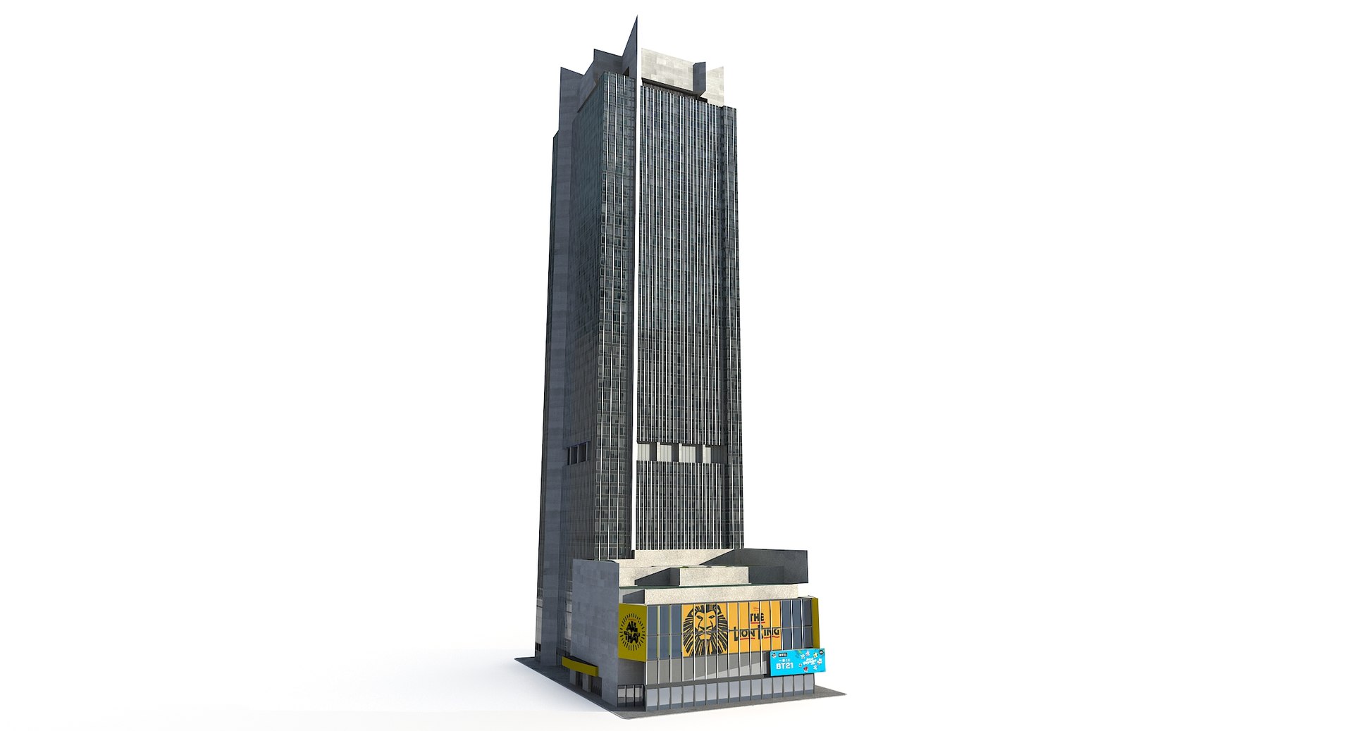 One Astor Plaza Low Poly 3D https://p.turbosquid.com/ts-thumb/qv/eHVAT1/Ts/11b/jpg/1638868020/1920x1080/fit_q87/90be4311306d1c042aa7ac178d34b1c44984fda7/11b.jpg