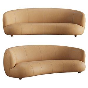 3D Tribecca 3 Seater Sofa model