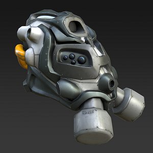 Sci Fi Gas Mask Helmet