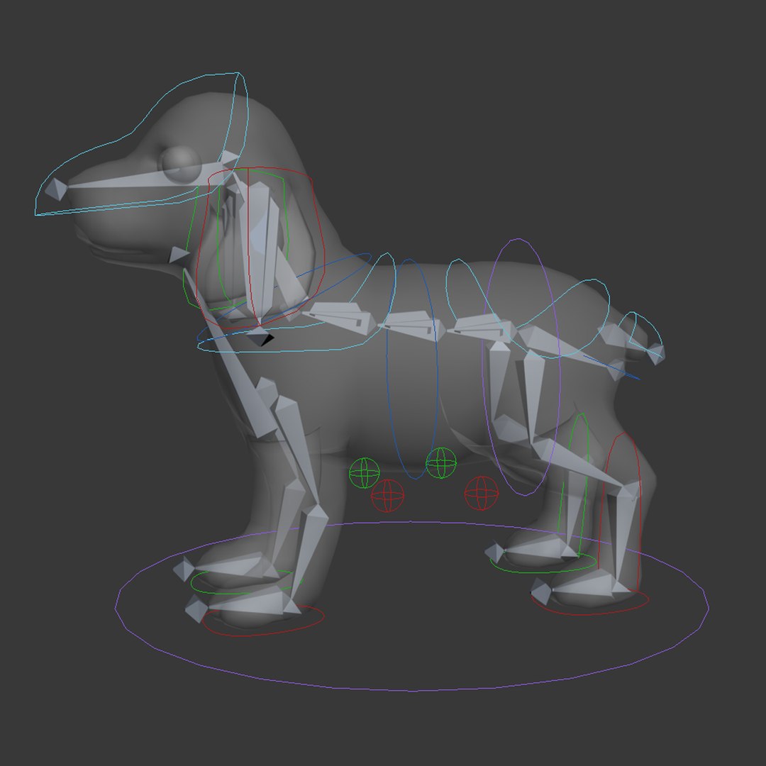 puppy rigged animations max
