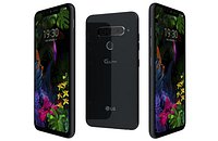 LG G8s ThinQ New Aurora Black Low Poly