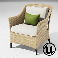 Dedon Summerland Chair UE4