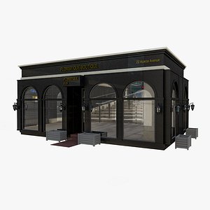 city pavillion 3D model