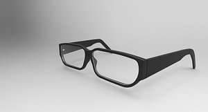 reading glasses 3d model