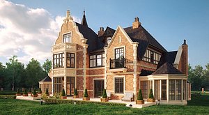 3D model private house