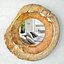 Baga Old Wood Bowl Mirror