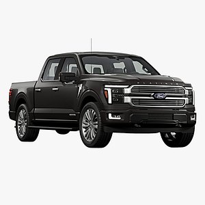 2024 Ford F-150 Platinum 3D model