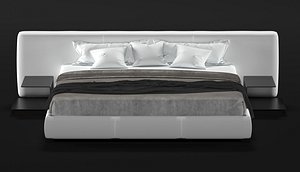 walter knoll bed yuuto 3D model