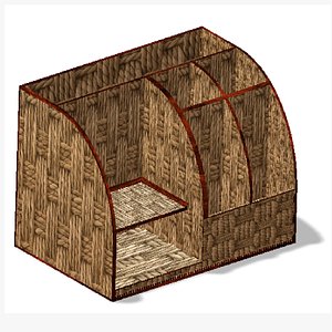 Pen Stand Desk Organiser 6 Compartment