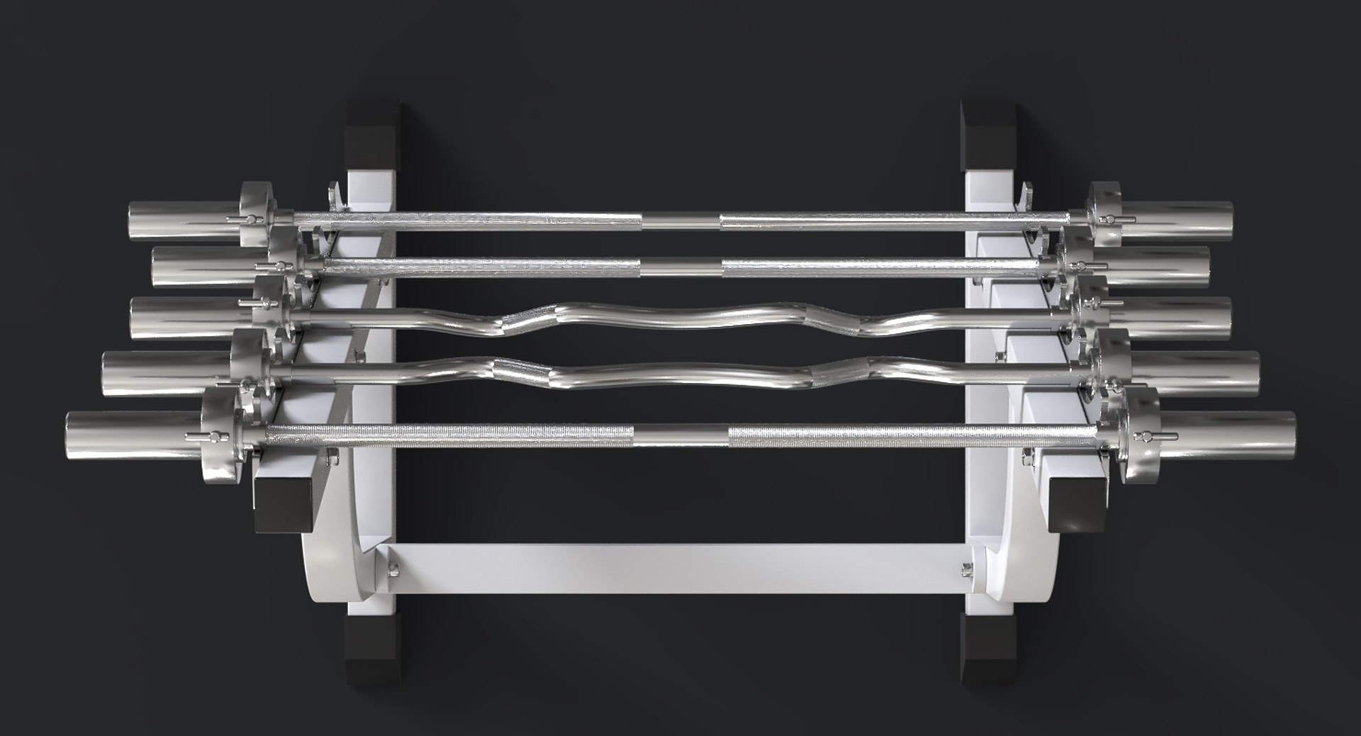 Barbell Rack 3D Model - TurboSquid 1190894
