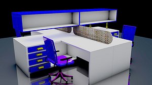 3D workstat?on model