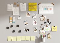 White board Tack board Wall Cork Board  Office Pin Notice Board Sticky Notes
