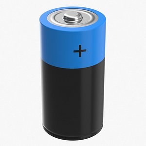 C Battery 3d Models For Download 