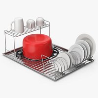 Dish Drainer Set